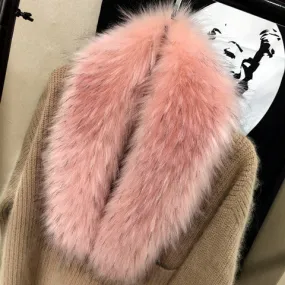 Detachable Faux Fur Scarf/Collar - 14 Colors