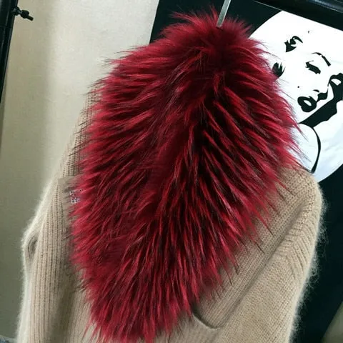 Detachable Faux Fur Scarf/Collar - 14 Colors