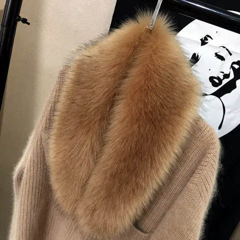 Detachable Faux Fur Scarf/Collar - 14 Colors
