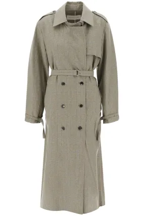 Dries Van Noten Renwick Trench In Prince Of Wales
