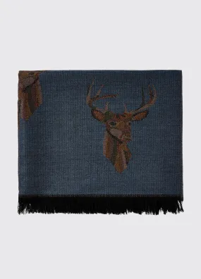 Dubarry Heatherbell Stole - Indigo