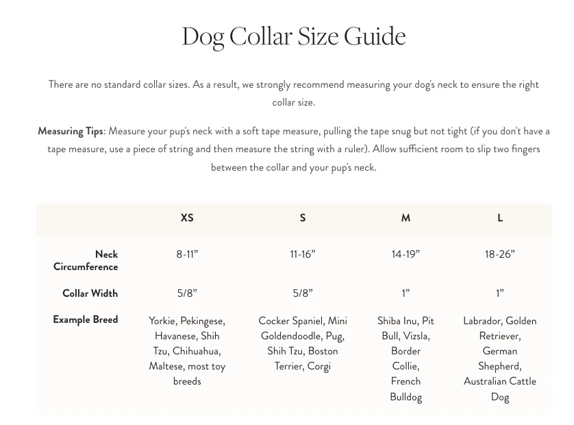 Egg Nog Plaid Flannel Dog Collar