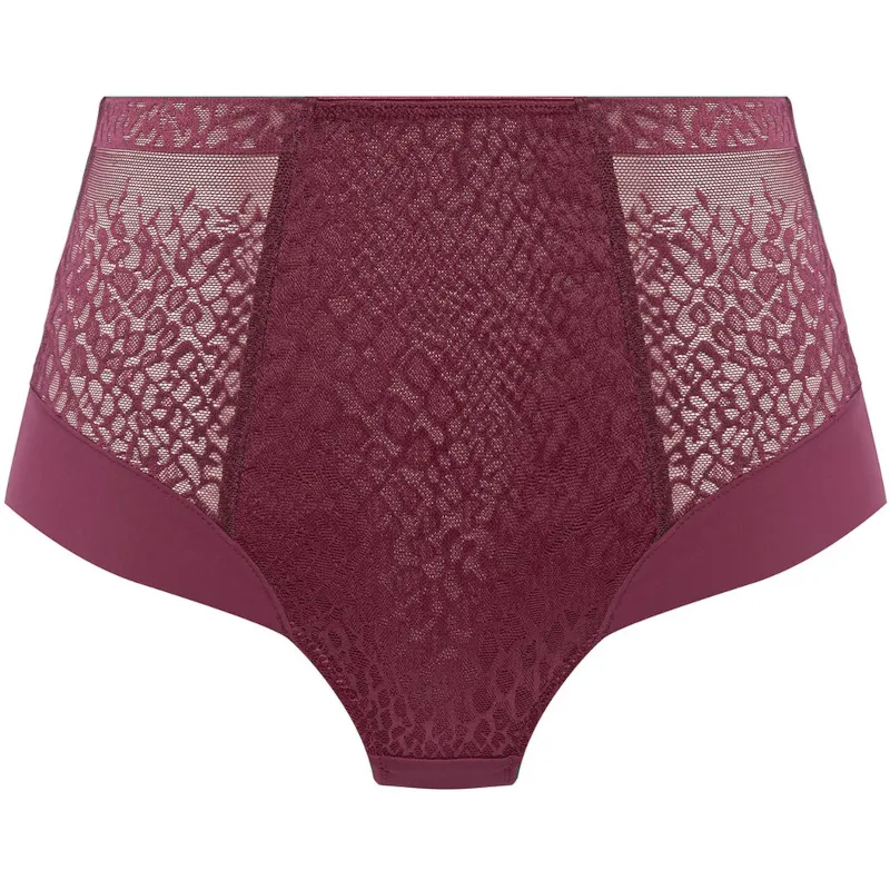 Envisage High Waist Brief Mulberry Purple - Fantasie