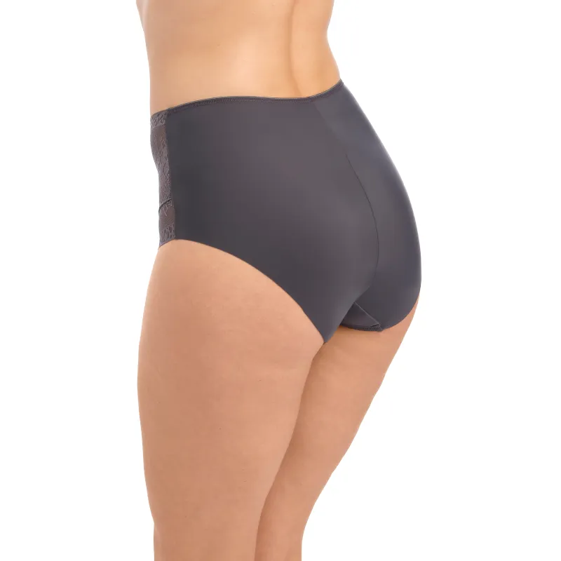 Envisage High Waist Brief Slate Grey - Fantasie