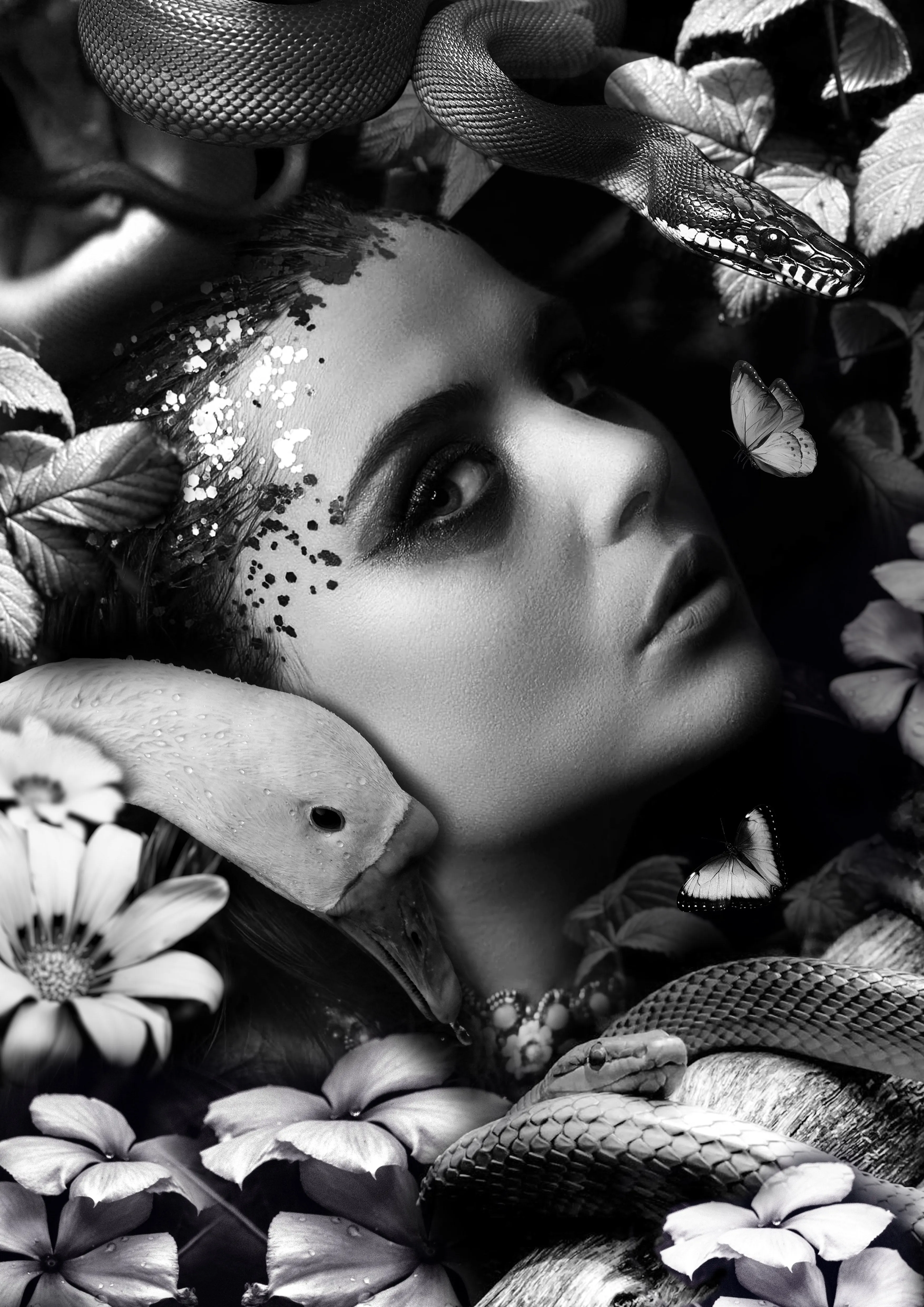 Eve (Black And White) by Matt Dwyer