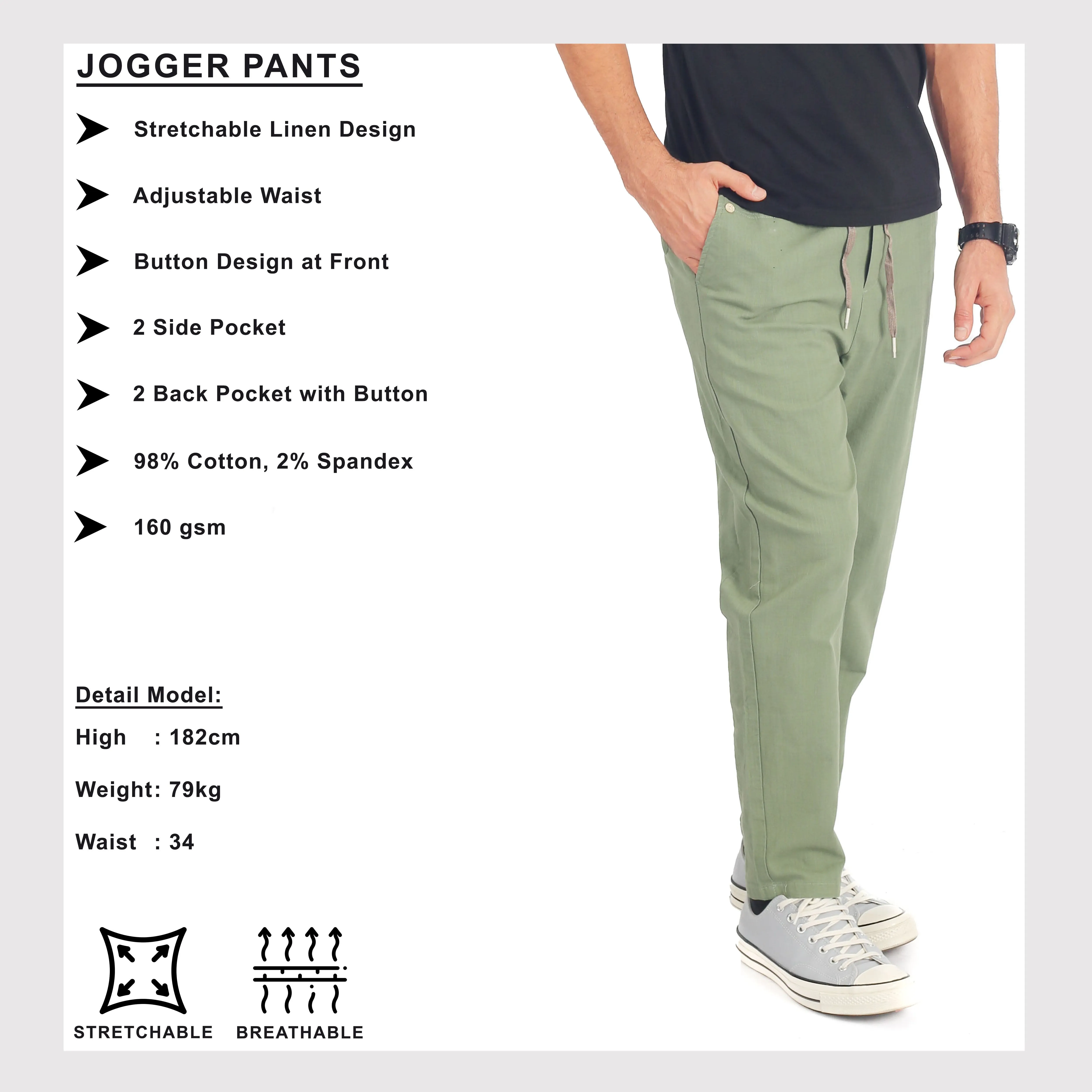 EXHAUST JOGGER LONG PANTS 1764