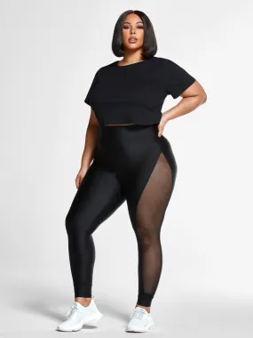 Fashion To Figure - Kali Mesh Side Leggings