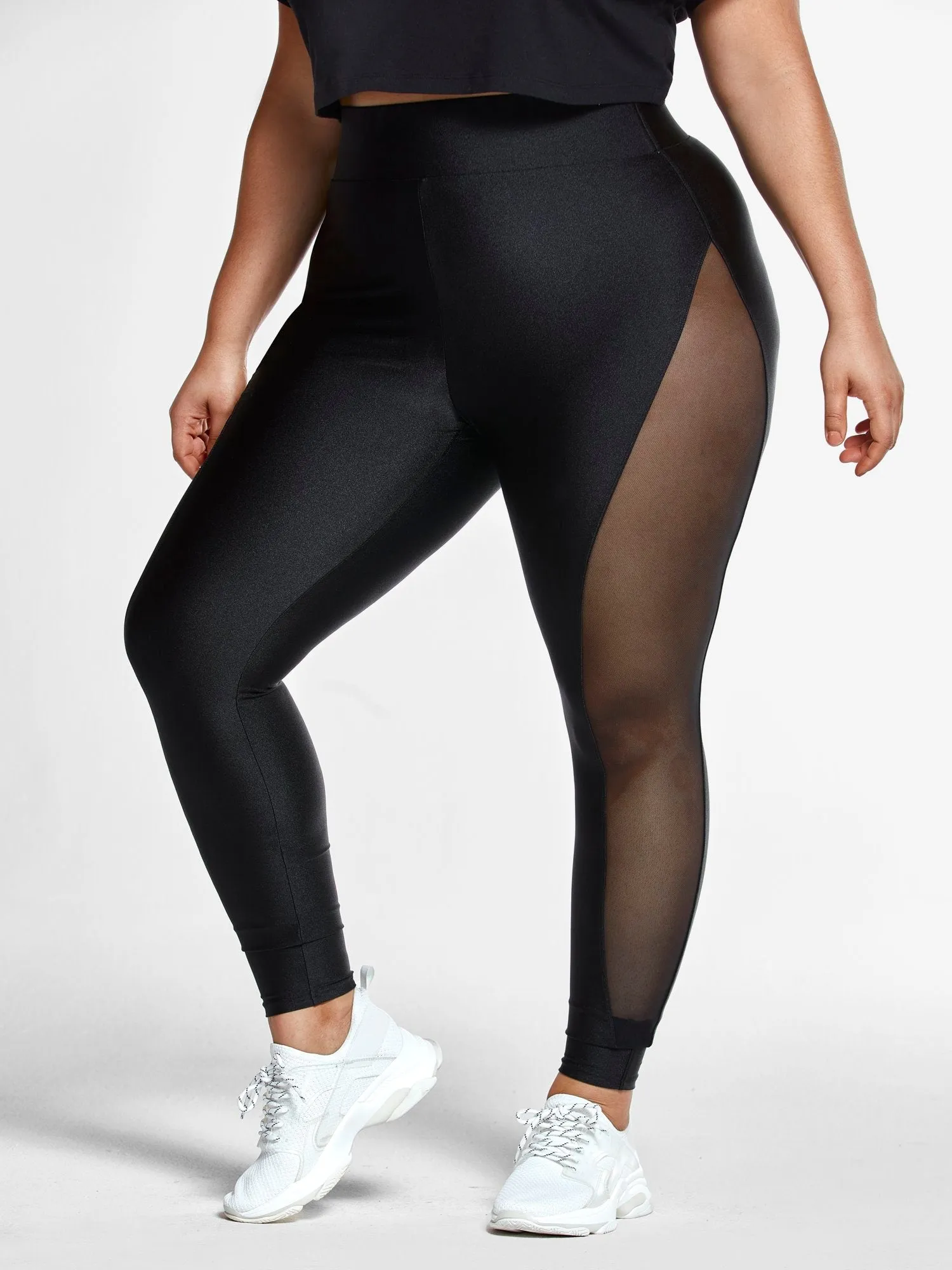Fashion To Figure - Kali Mesh Side Leggings