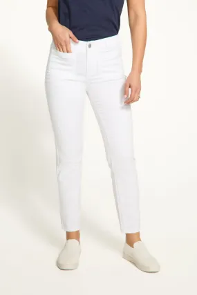 FDJ Euro Twill Christina Straight Ankle Jeans - Style 5177511