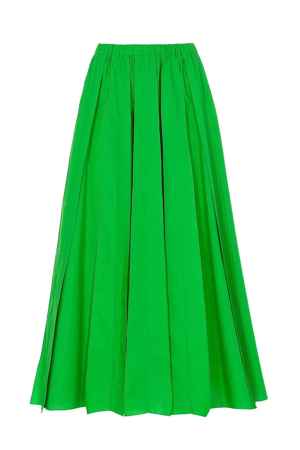 Flared Midi Skirt