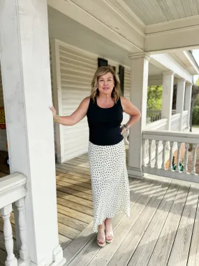 Floral Midi Skirt