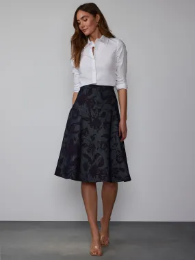 Floral Midi Skirt