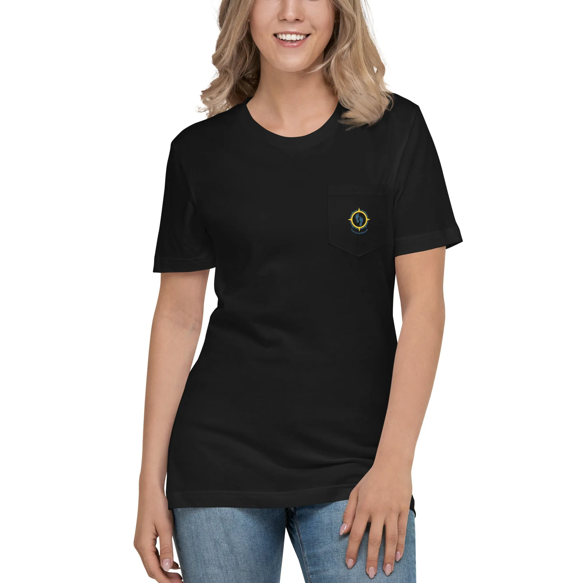 Forever Nauti Unisex Pocket T-Shirt