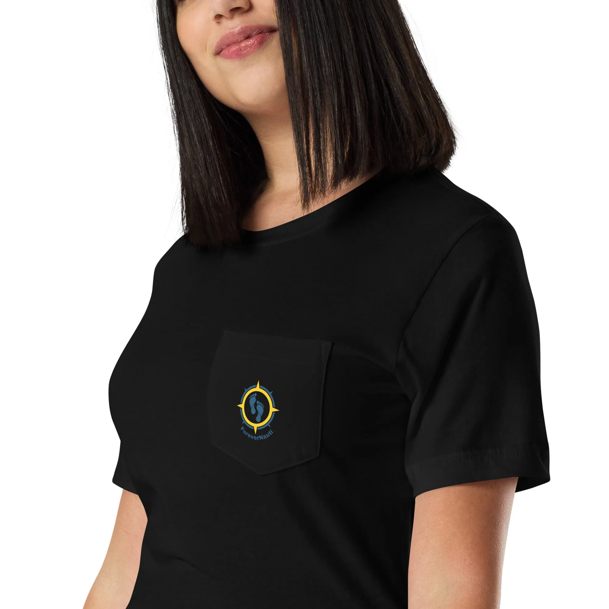 Forever Nauti Unisex Pocket T-Shirt