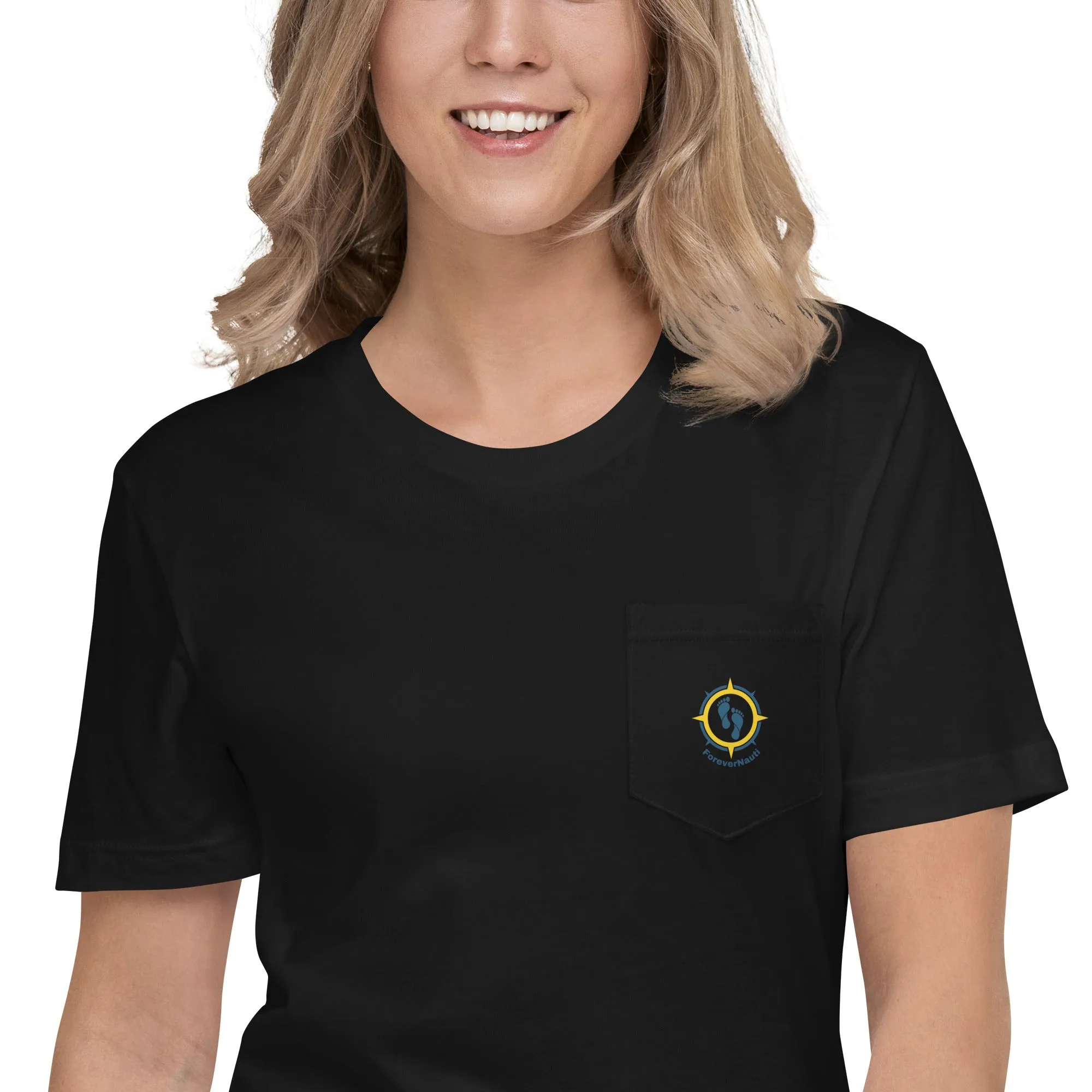 Forever Nauti Unisex Pocket T-Shirt