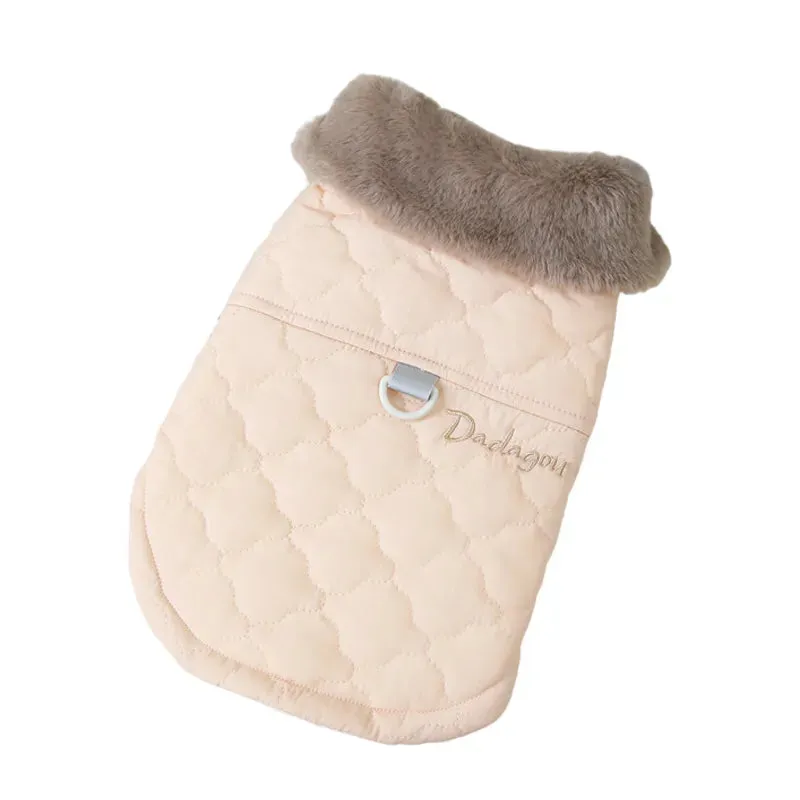 Fur Collar - Winter Dog Jacket