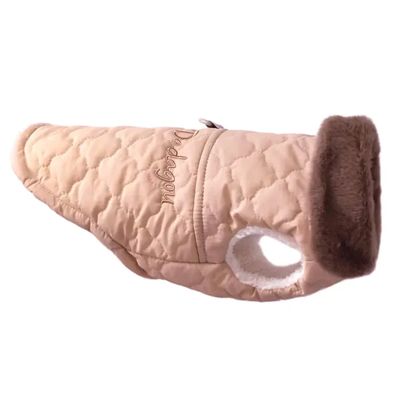 Fur Collar - Winter Dog Jacket