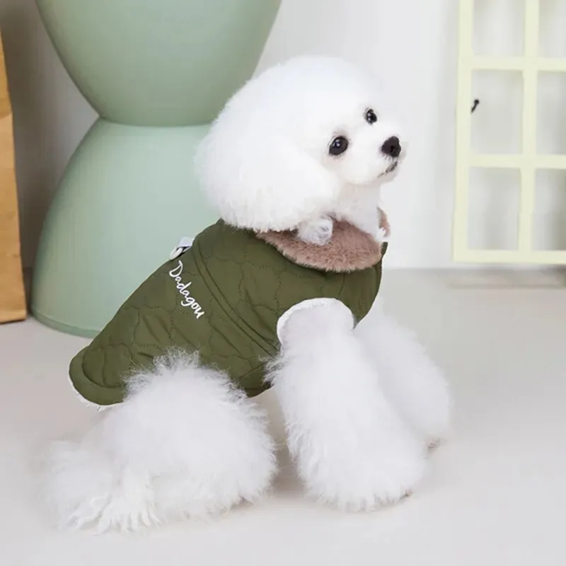 Fur Collar - Winter Dog Jacket