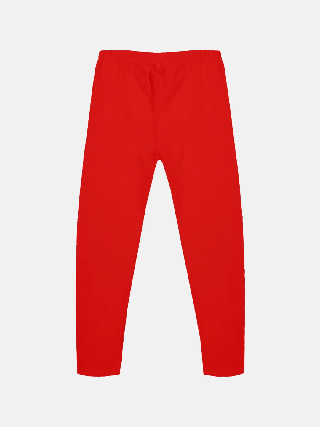 Girls Solid Leggings Pack of 2