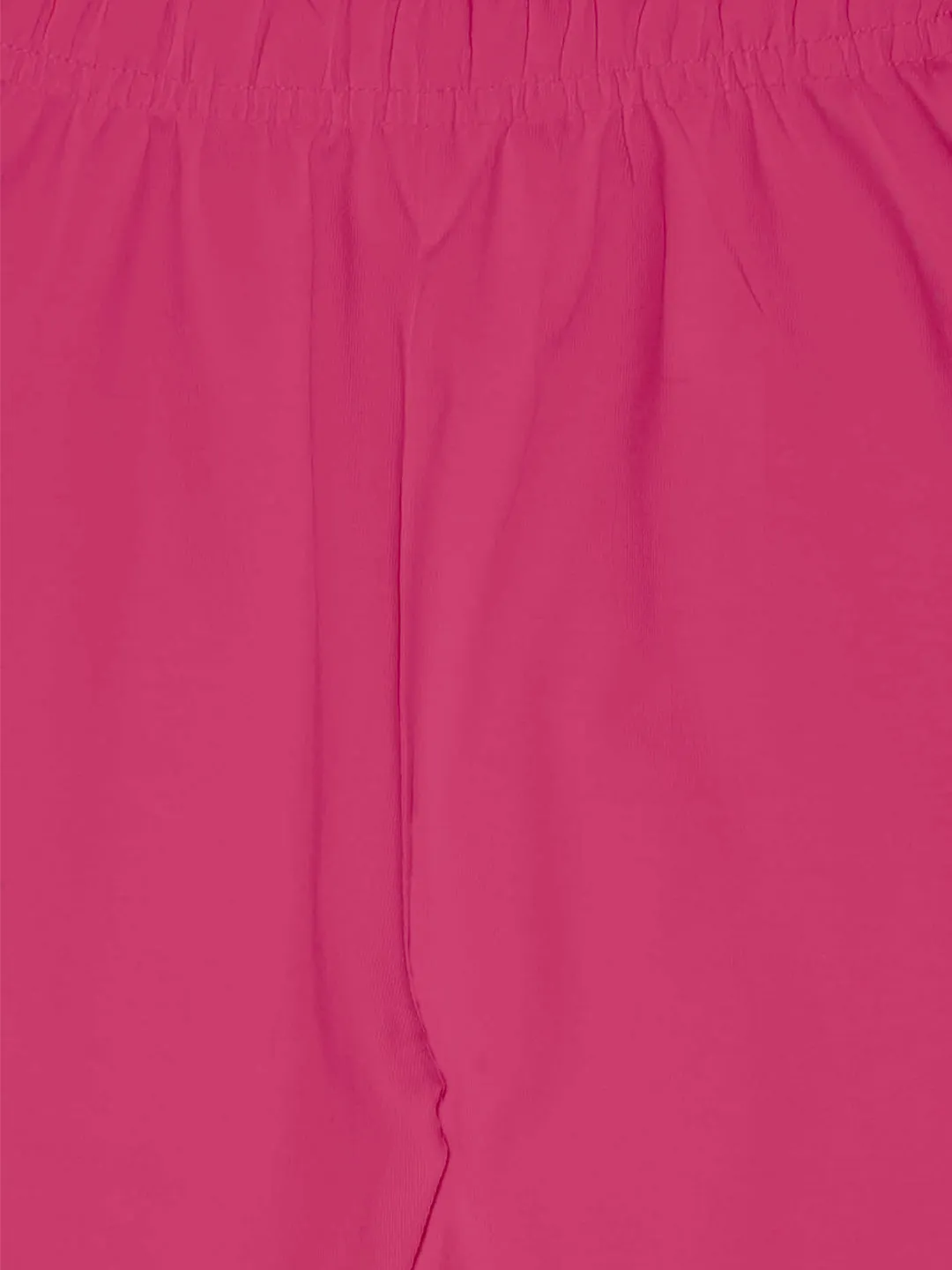 Girls Solid Leggings Pack of 2