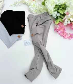 Grey cargo pants