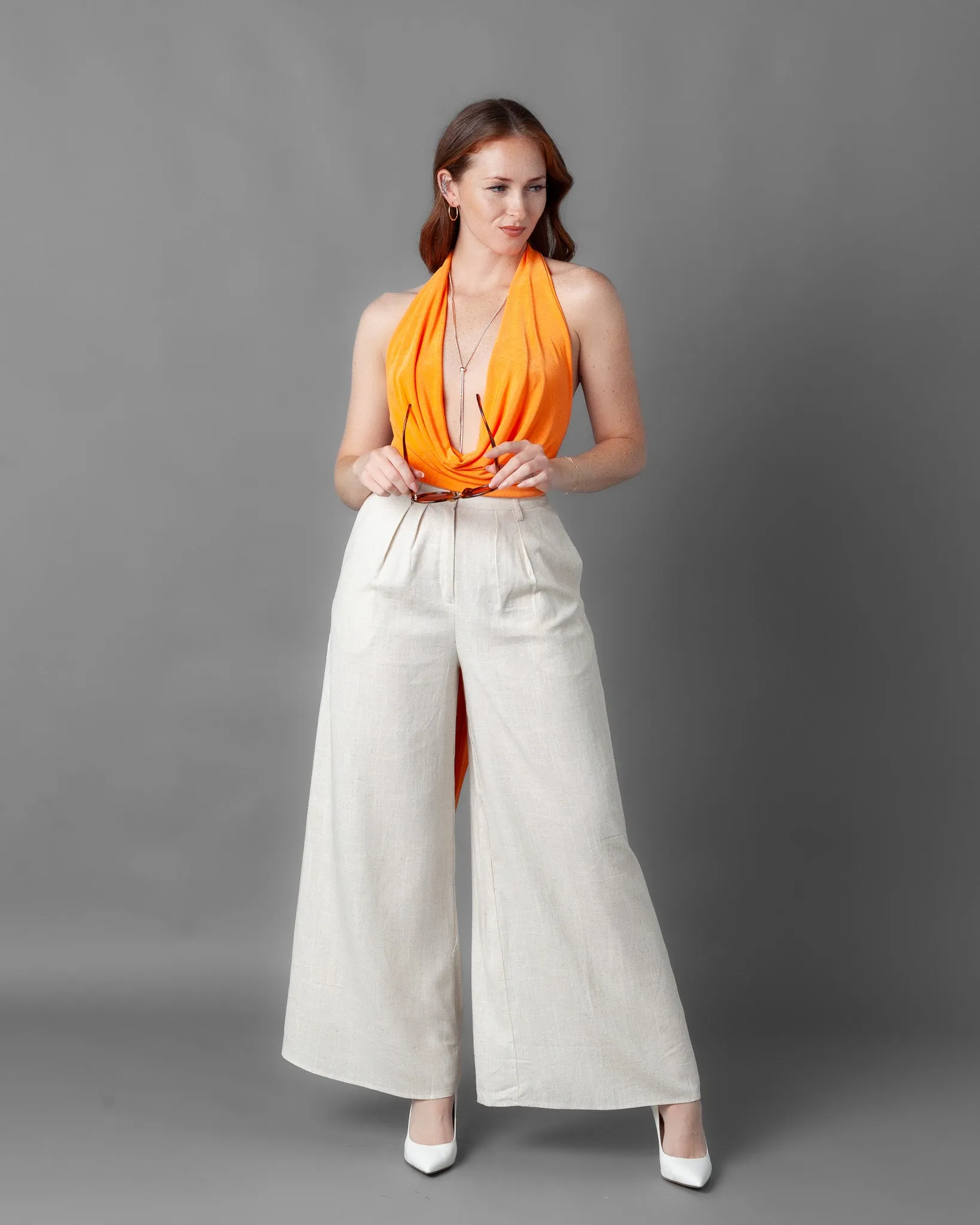 Harrisburg Linen Wide Leg Pants