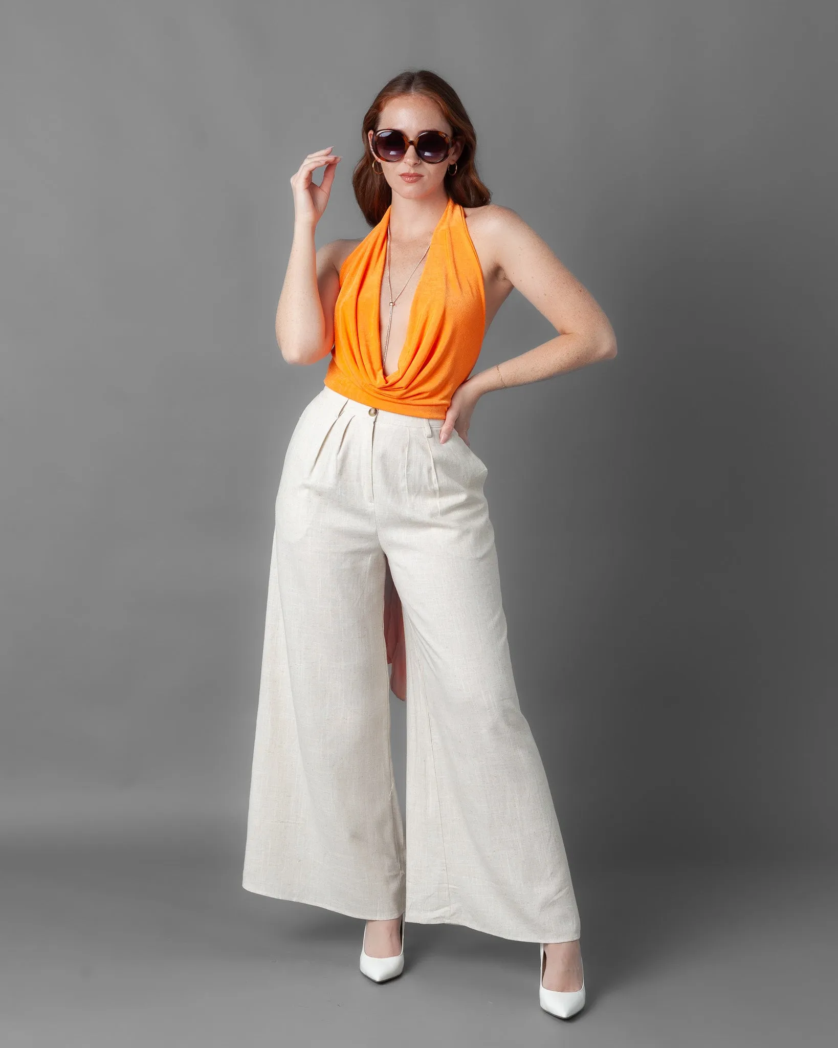 Harrisburg Linen Wide Leg Pants