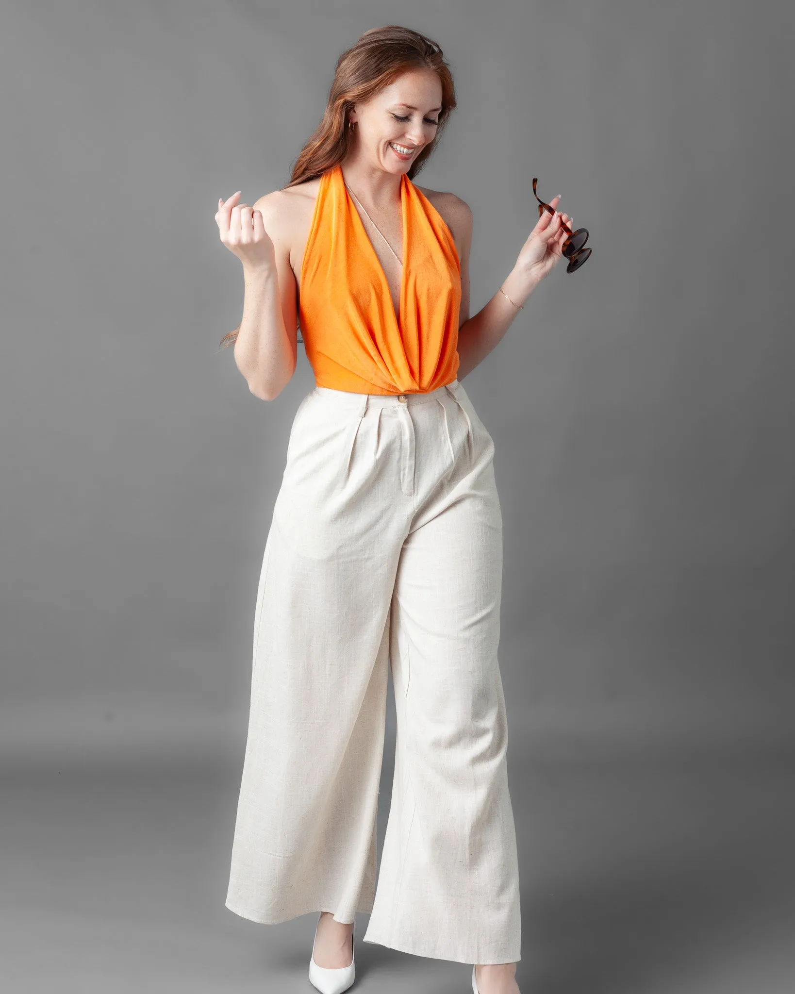 Harrisburg Linen Wide Leg Pants