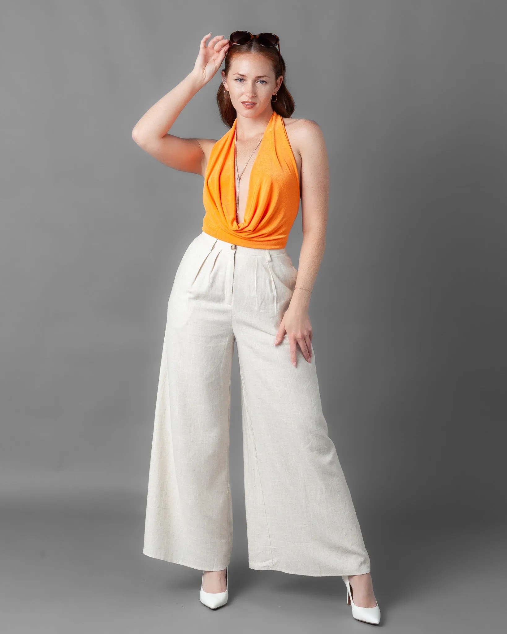 Harrisburg Linen Wide Leg Pants