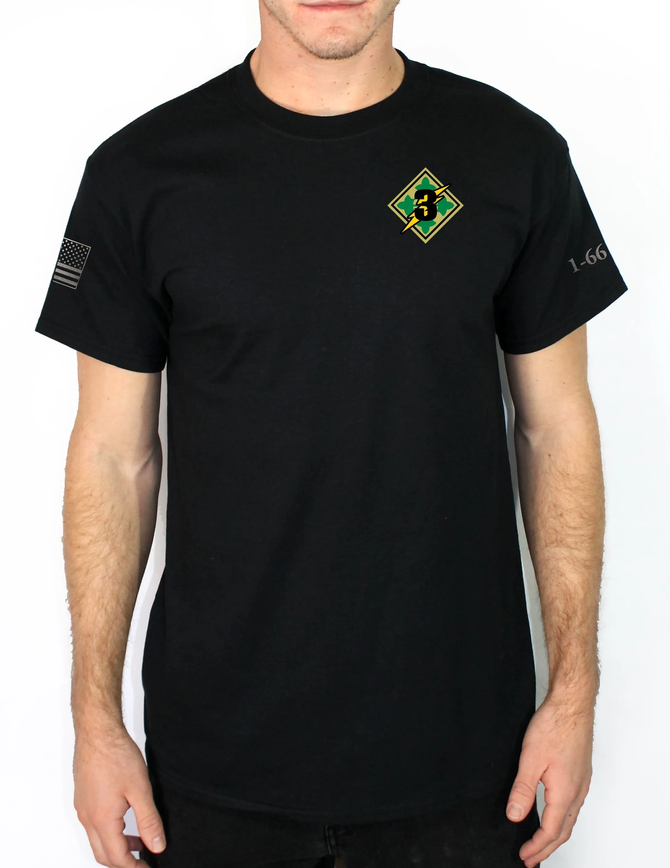 Hellhound 50-50 Blend Black Unisex PT Short Sleeve Shirt. Approved for PT