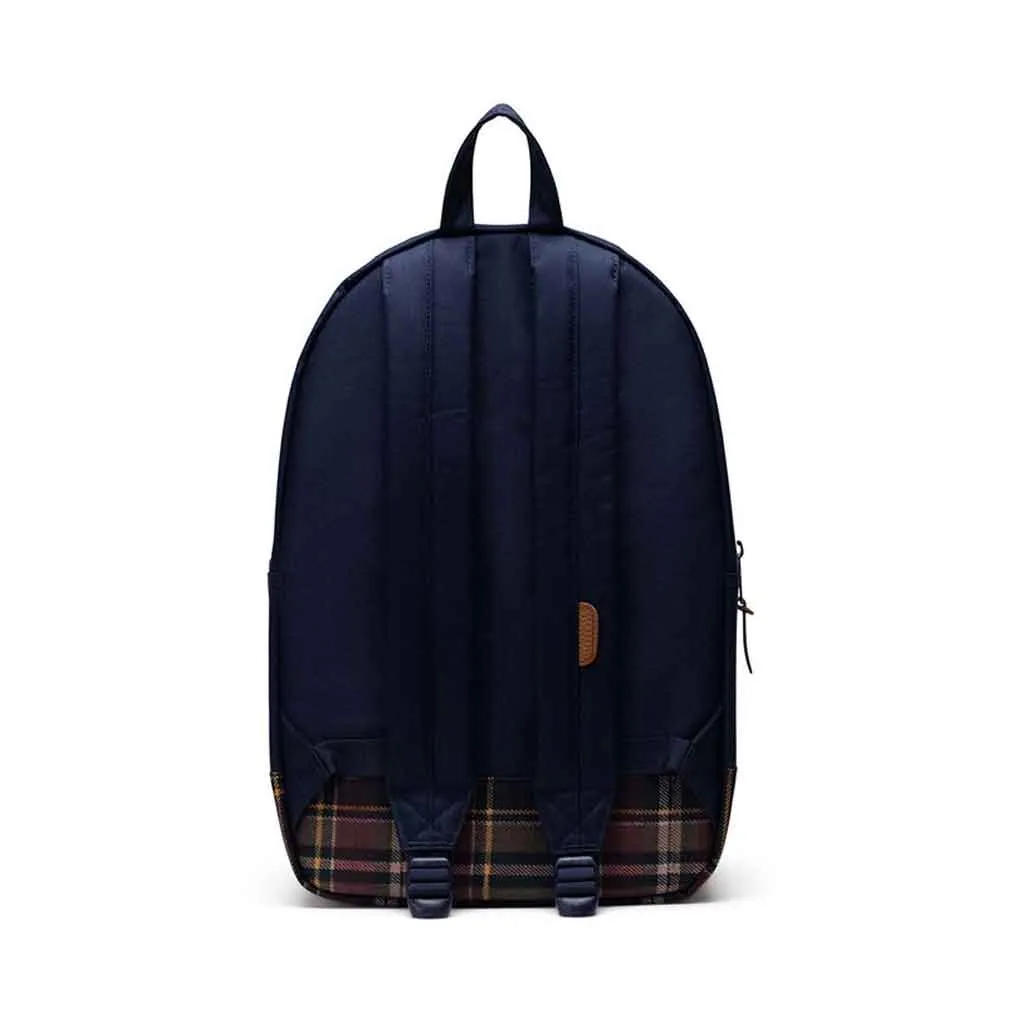 Herschel Settlement Backpack - Peacoat/Peacoat Plaid
