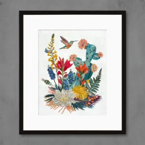 HIGH DESERT POSY limited edition paper print