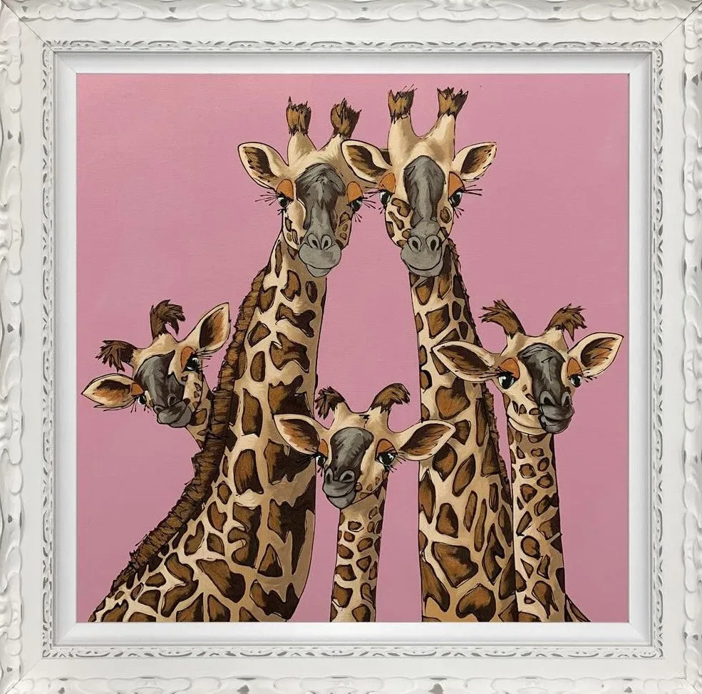 High Five Rangwali Pink by Amy Louise
