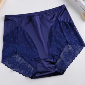 High waist bag hip plus size panties