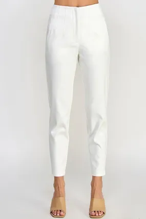 High Waist Cigarette Pants