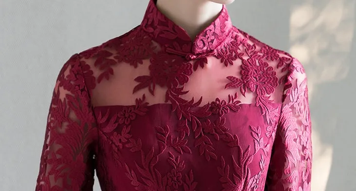 Hudson cheongsam dress (ready stock in grey (M&XL) and pink (L&2XL)&red (L)/3 colours)