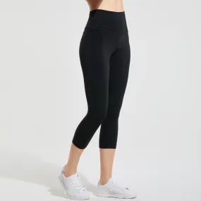 Isabella High Waist Capri Leggings -19 Inches - standard