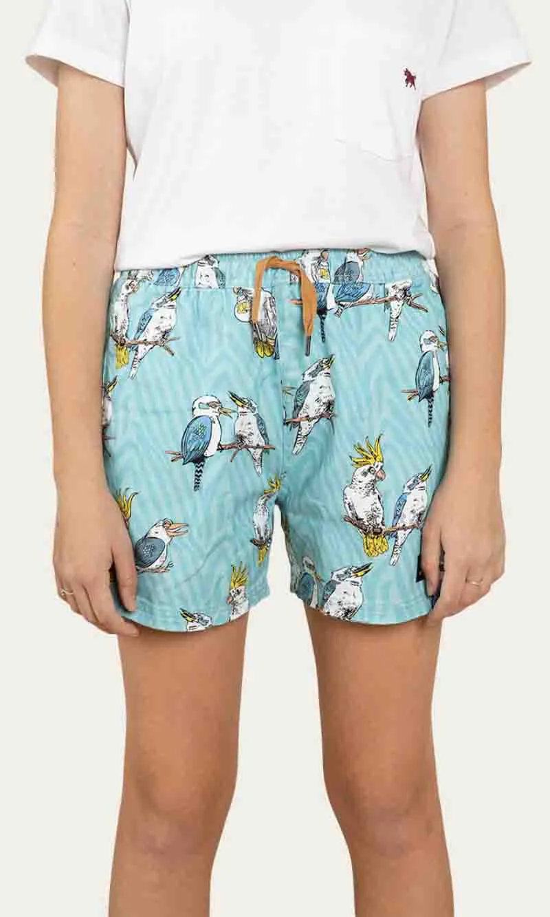 Kids Heavy Weight Ruggers Bird Print