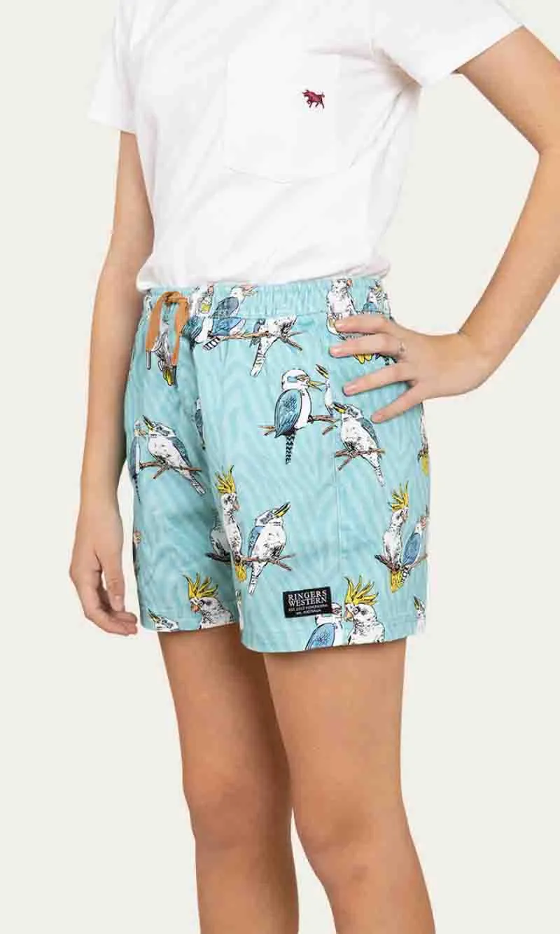 Kids Heavy Weight Ruggers Bird Print