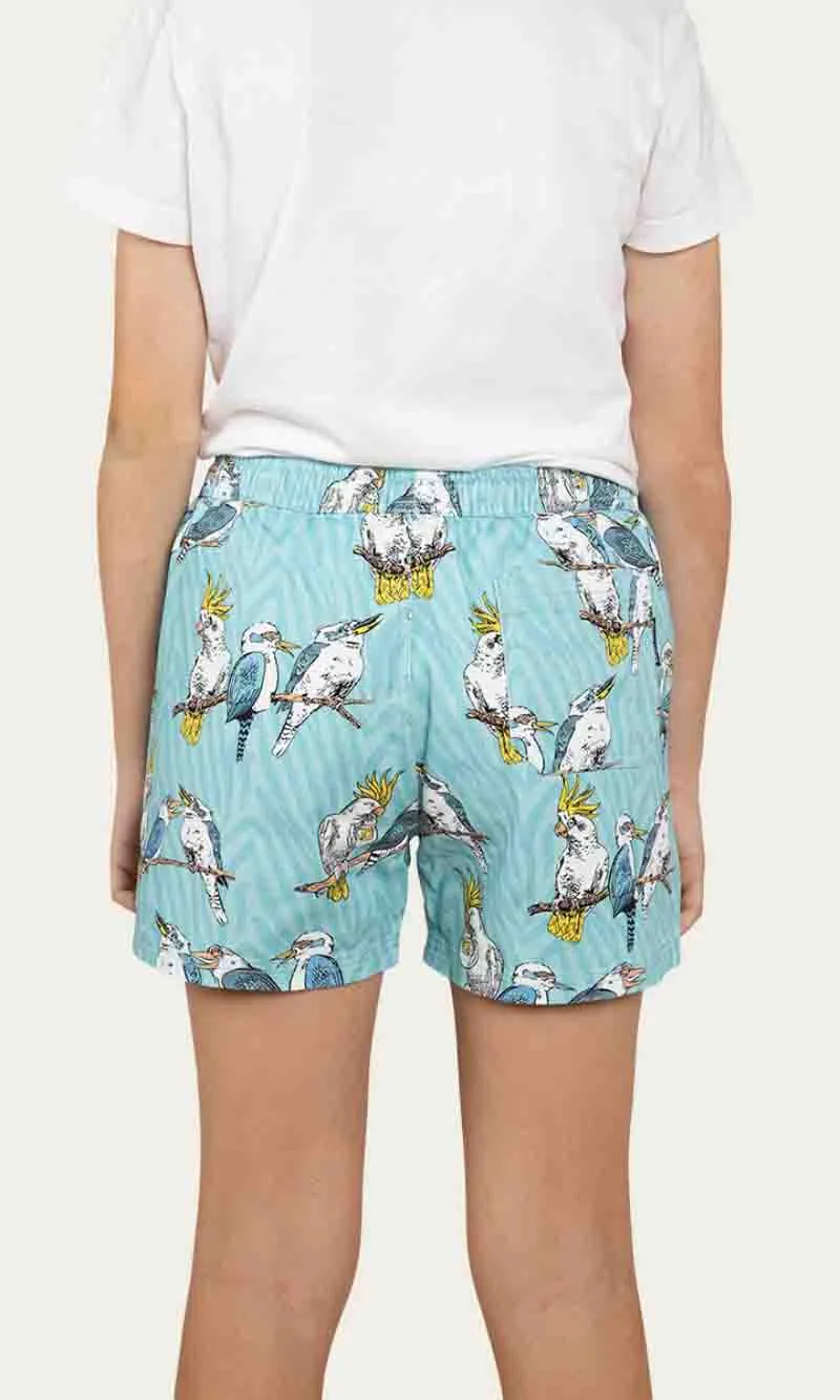 Kids Heavy Weight Ruggers Bird Print