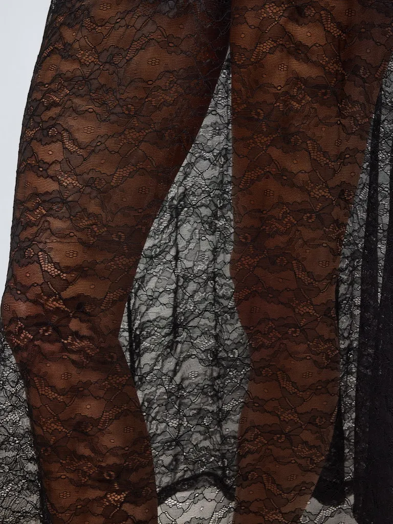 Lace Midi Skirt