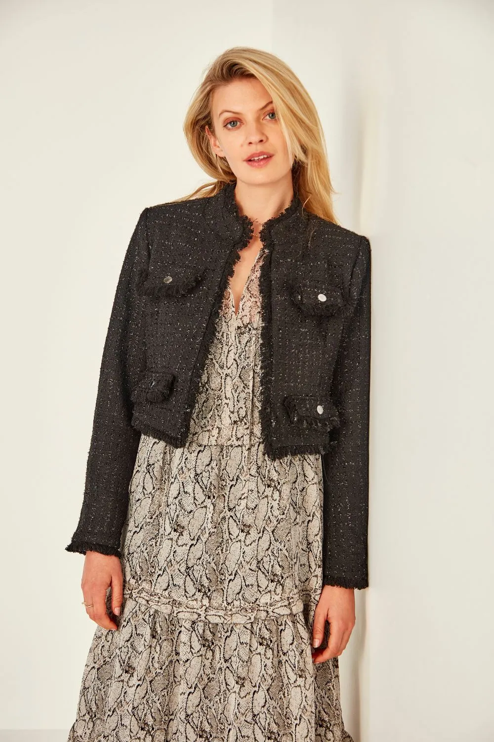 Lemon Tree - Judith Jacket - LT850 - Black - 50% Off 1 x 14 left