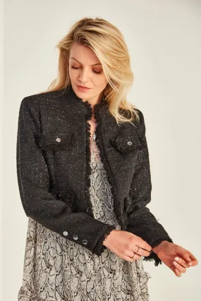 Lemon Tree - Judith Jacket - LT850 - Black - 50% Off 1 x 14 left