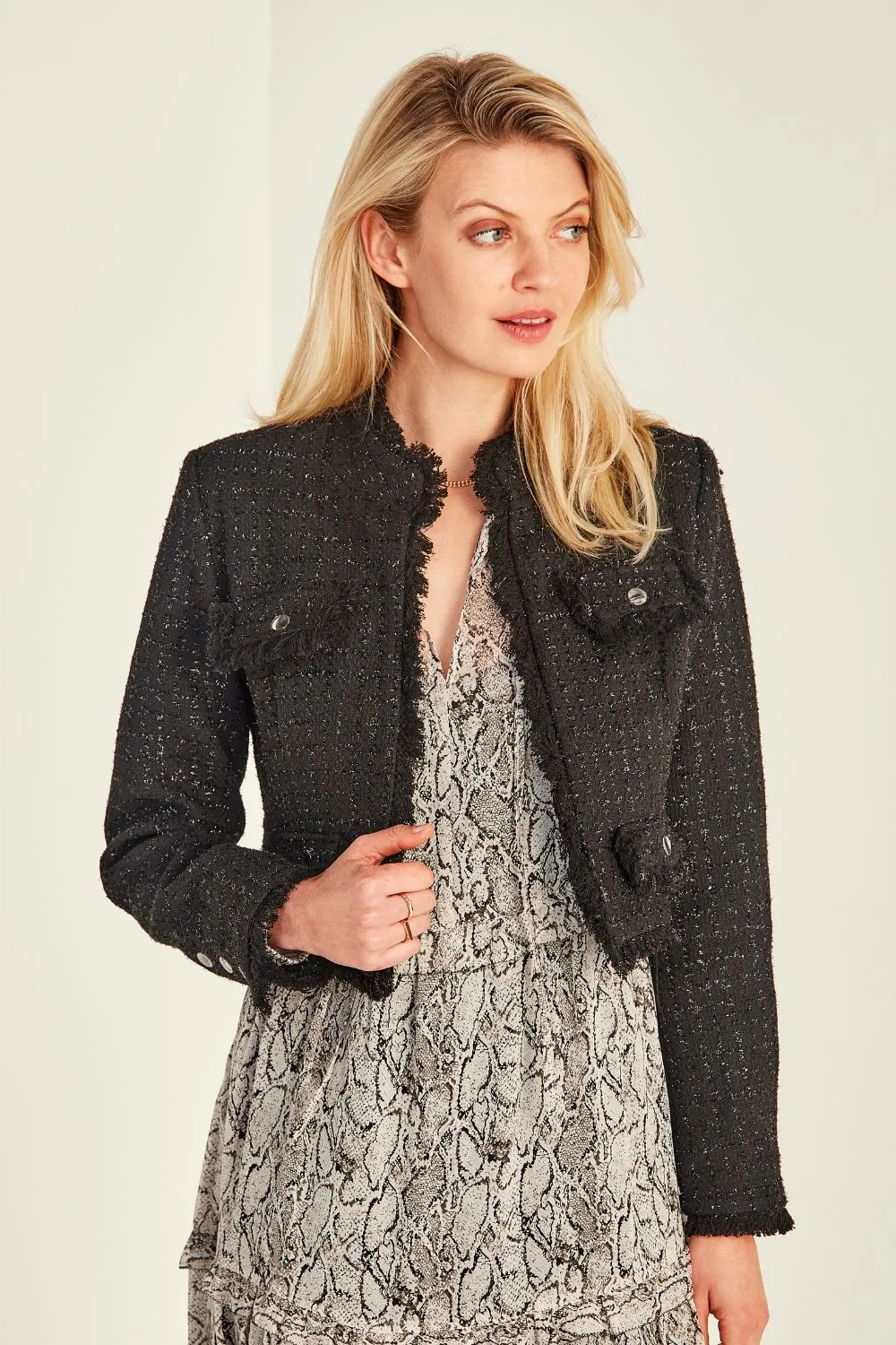 Lemon Tree - Judith Jacket - LT850 - Black - 50% Off 1 x 14 left