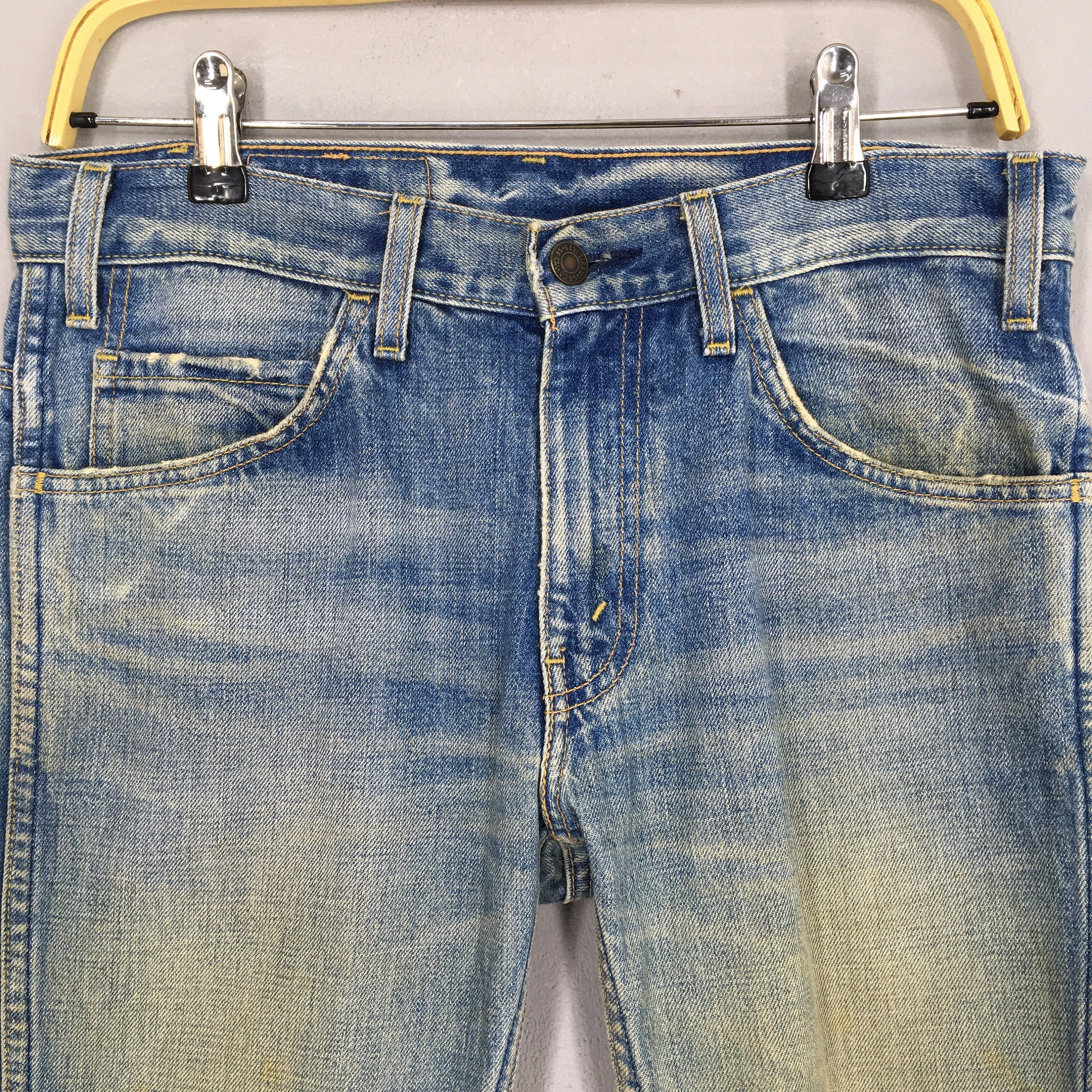 Levi's 606 Light Wash Blue Jeans Size 31x28.5