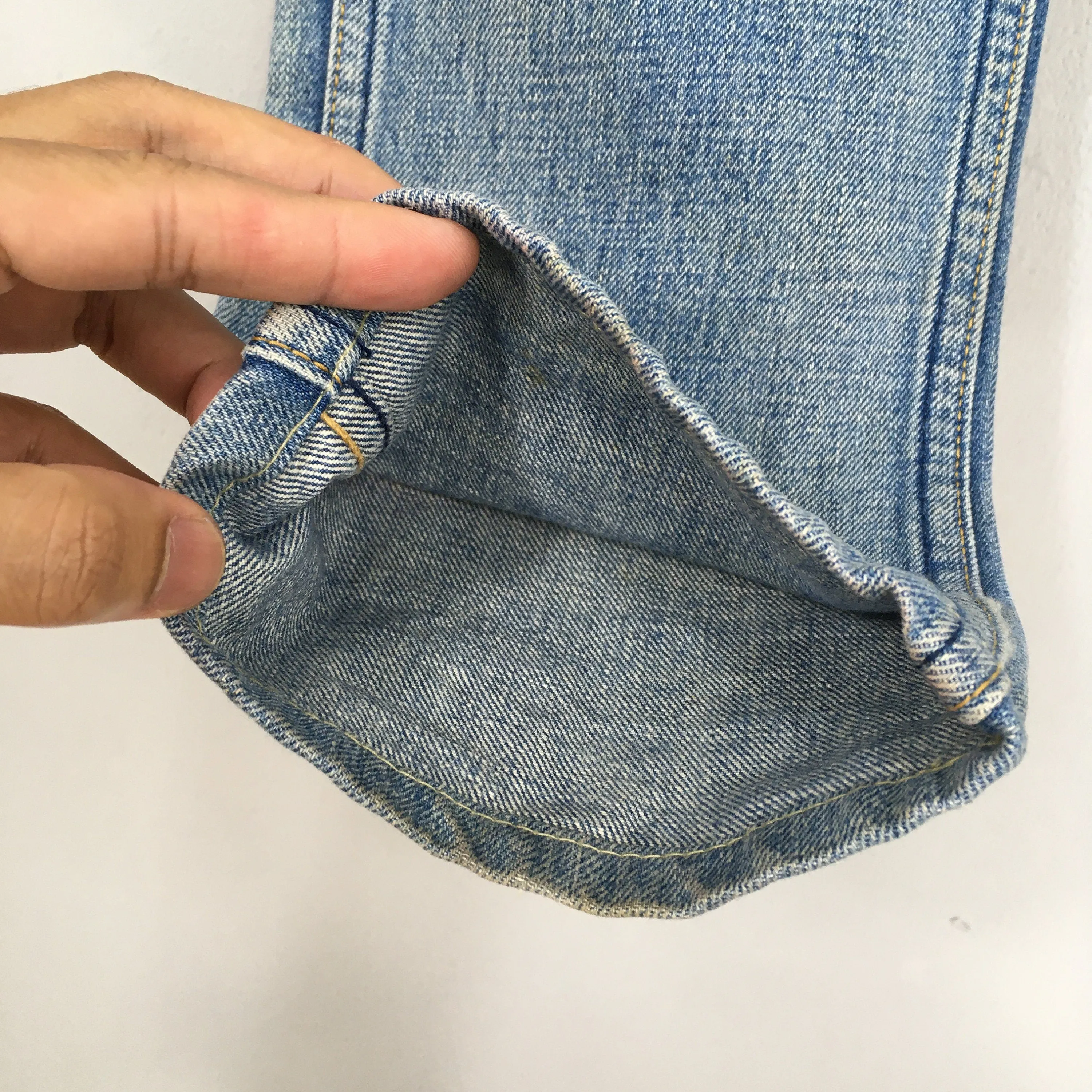 Levi's 606 Light Wash Blue Jeans Size 31x28.5