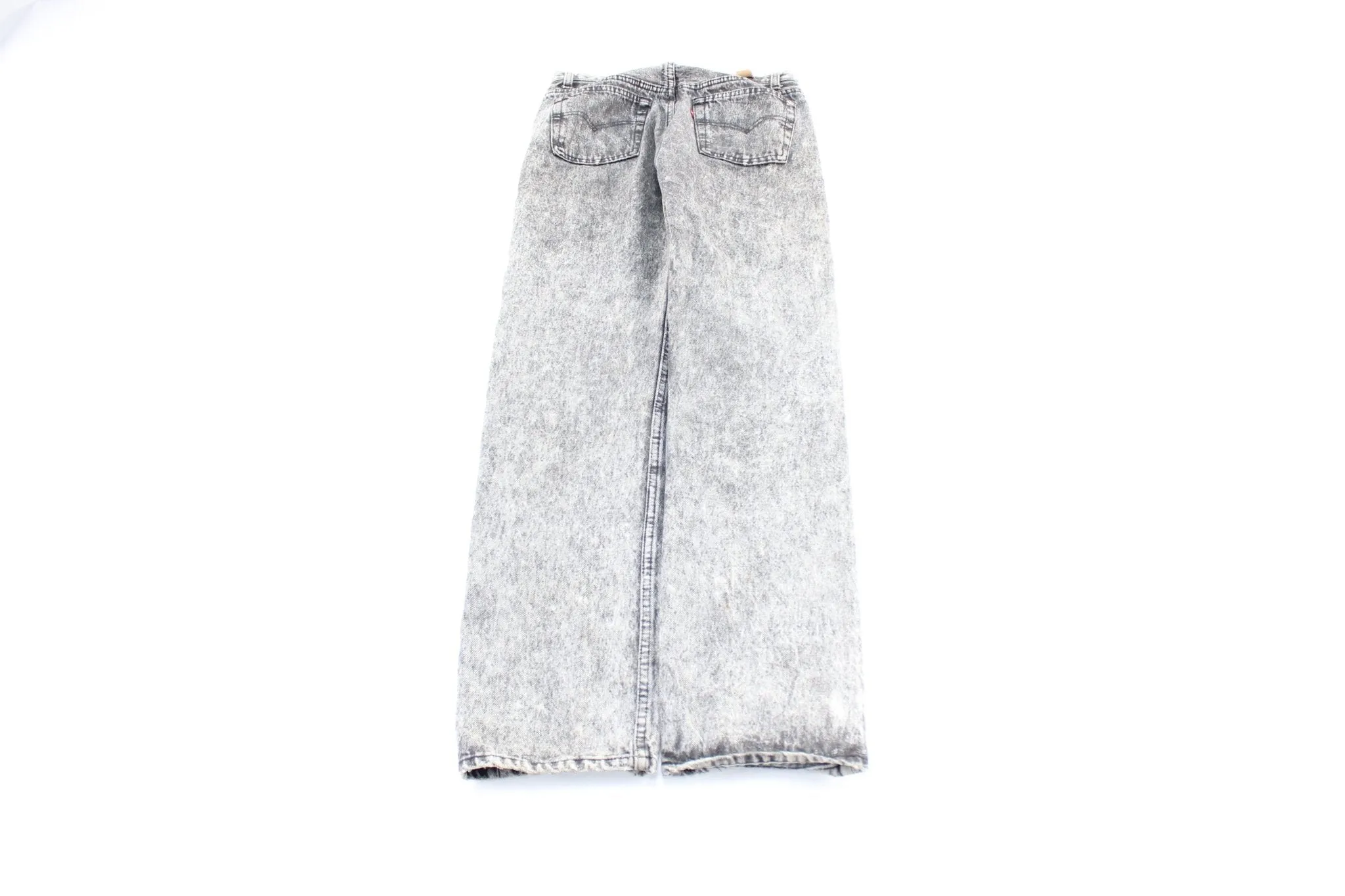 Levi's Black Acid Wash Denim Jeans