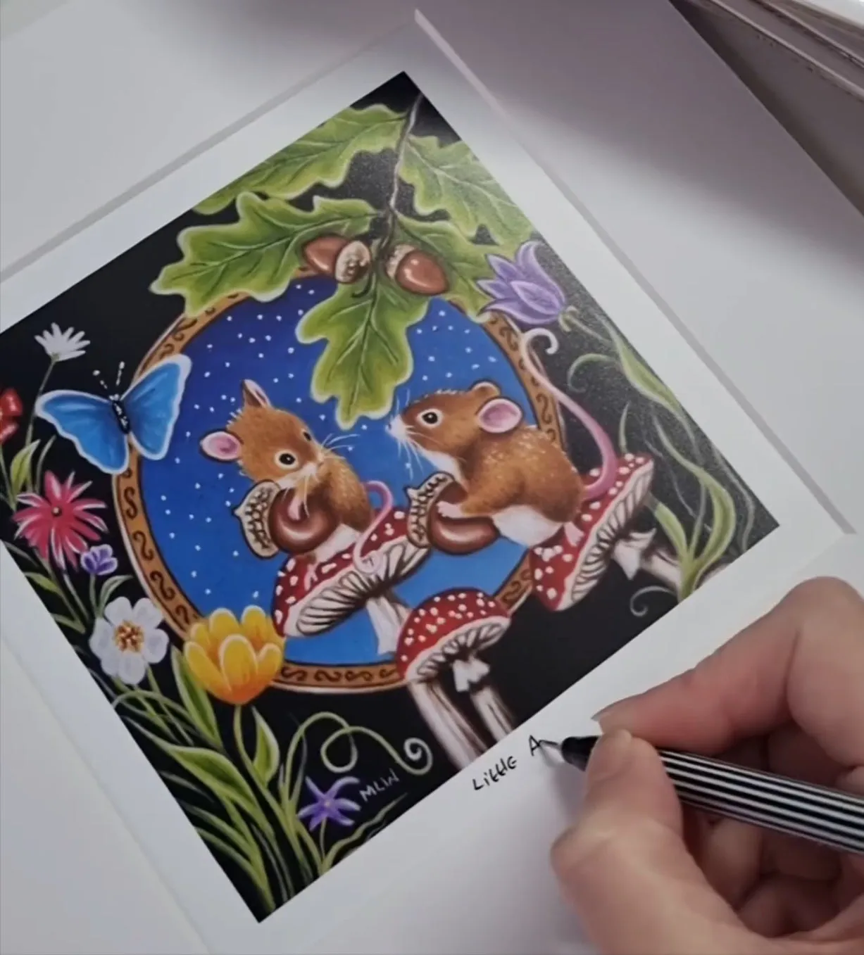 Little Acorns by Marie Louise Wrightson