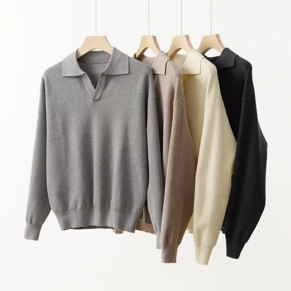 Lorenzo Vitali Luxe Polo Sweater