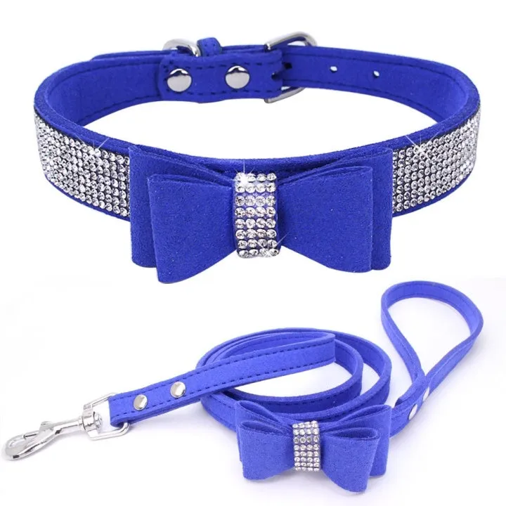 Lovely Bowknot Style Colorful Pet Collar